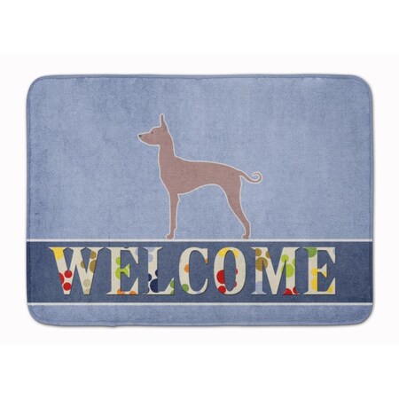 Carolines Treasures Dogo Argentino Welcome Machine Washable Memory Foam Mat BB5571RUG